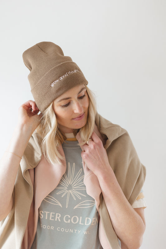 Grow Good Thoughts Beanie
