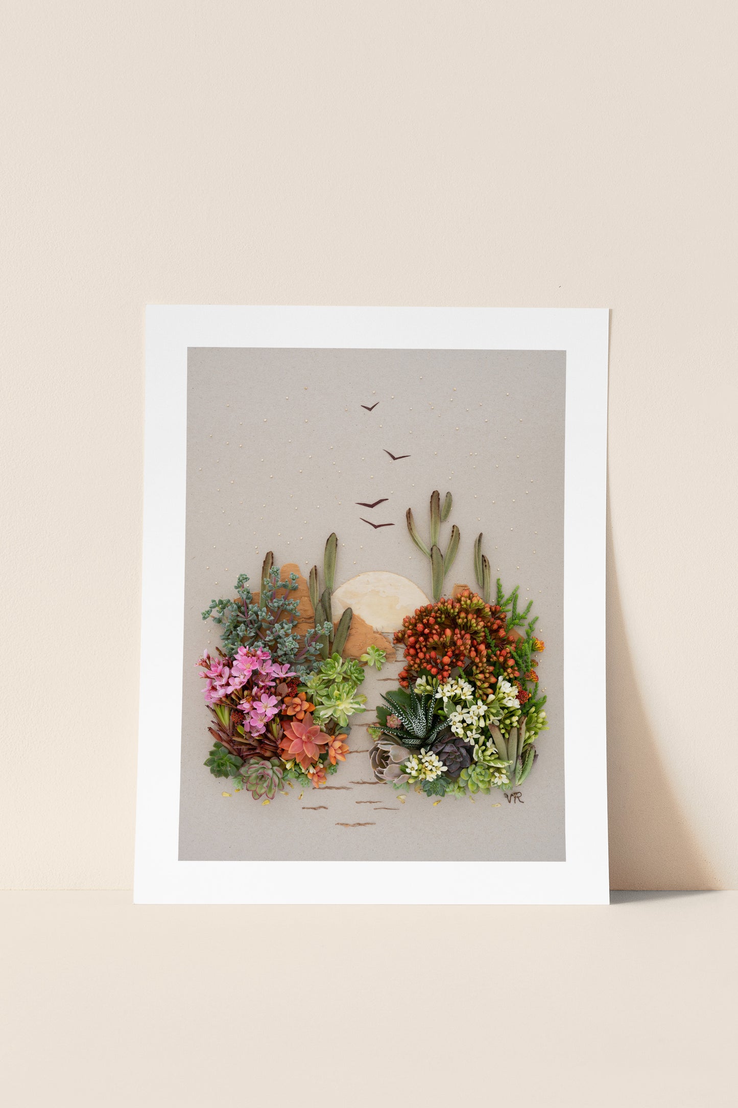 "Desert Dreaming" Flower Print