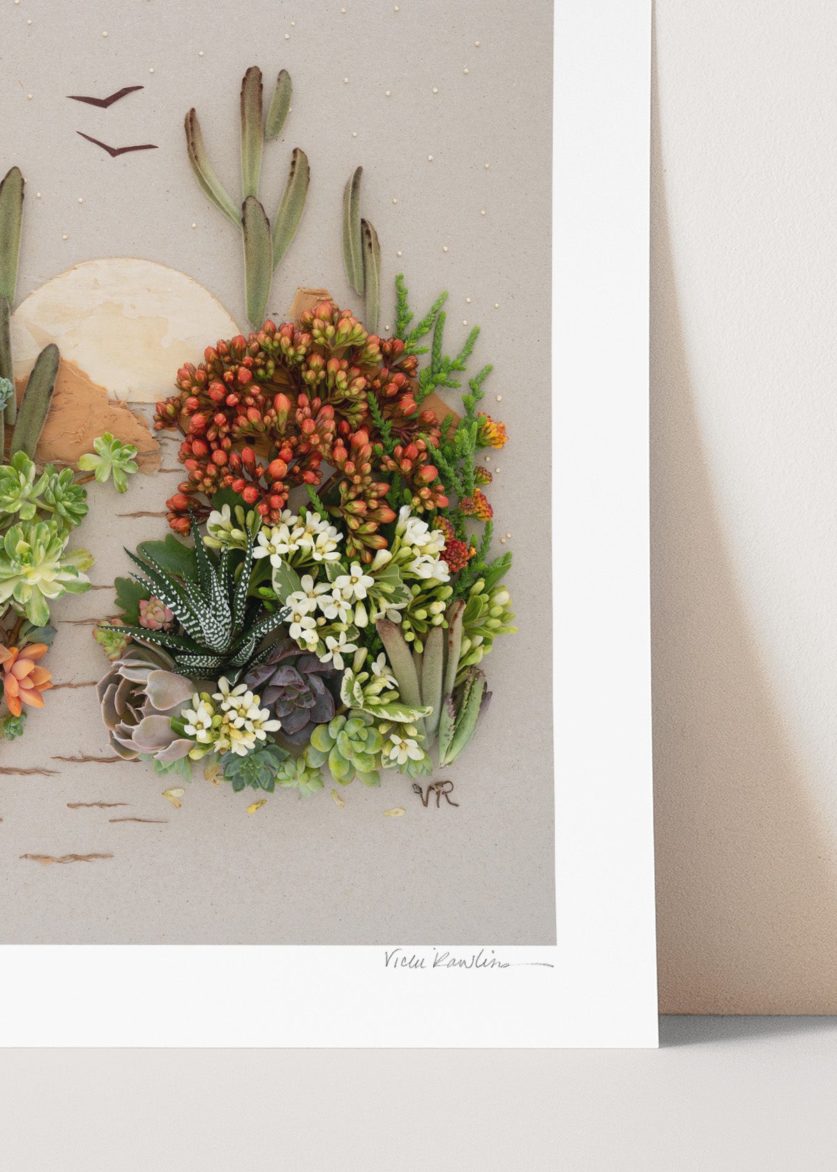 "Desert Dreaming" Flower Print