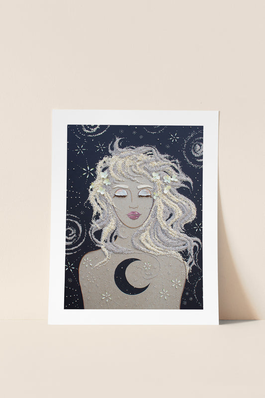 "Gamma Girl" Flower Print