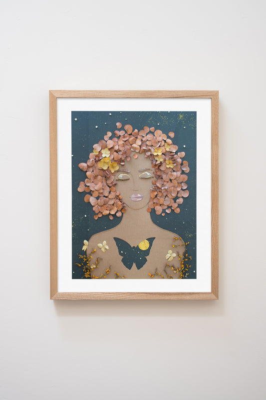 "Grace" Flower Print