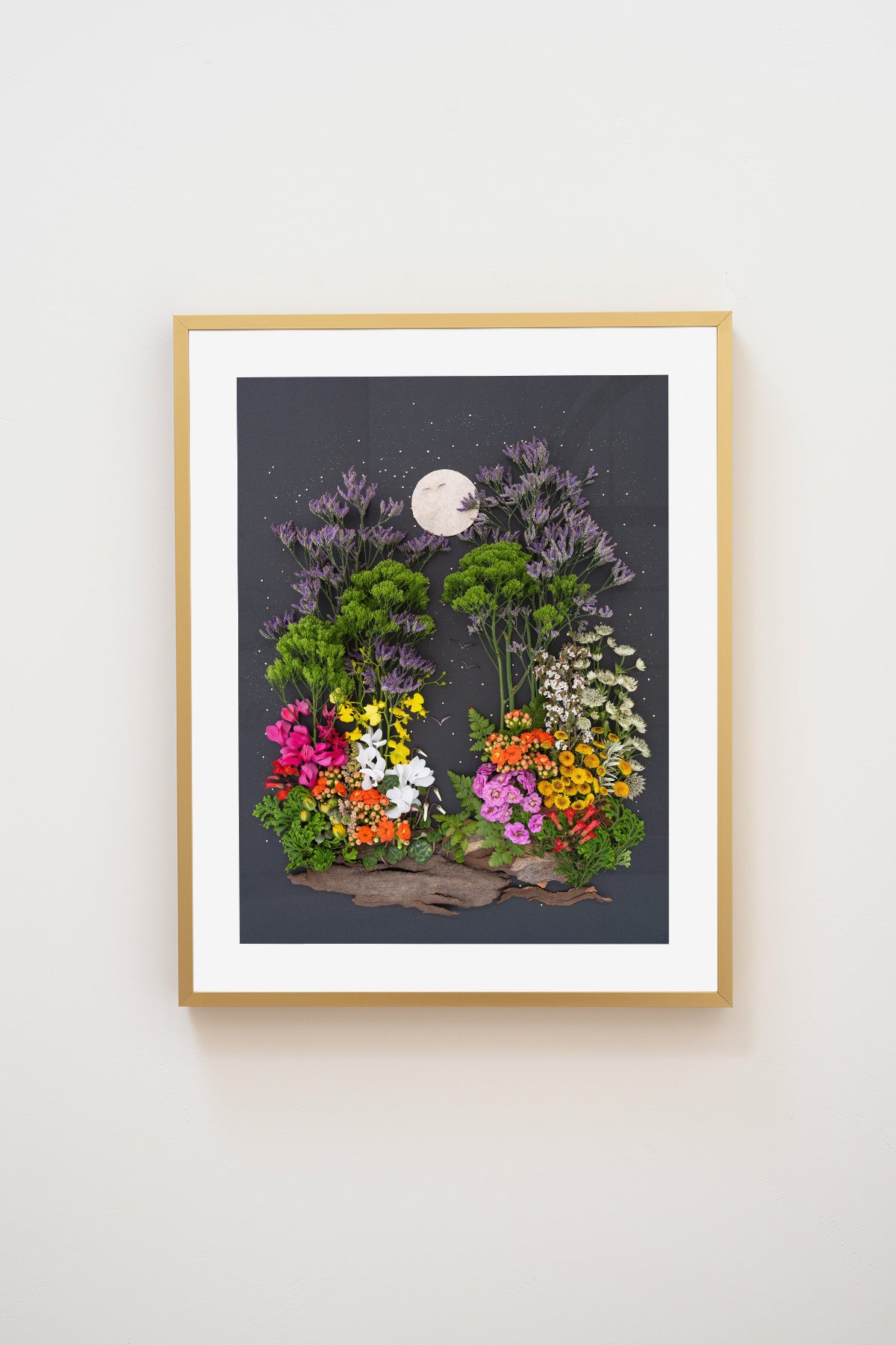 "Living in Color" Flower Print