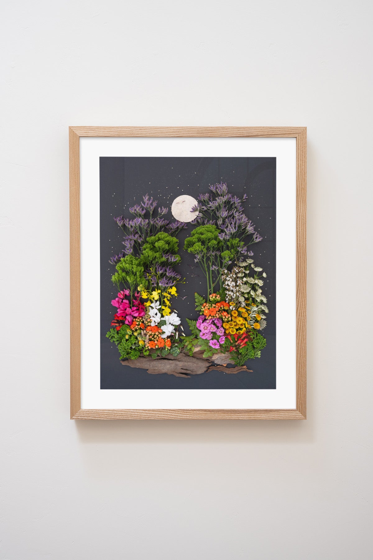 "Living in Color" Flower Print