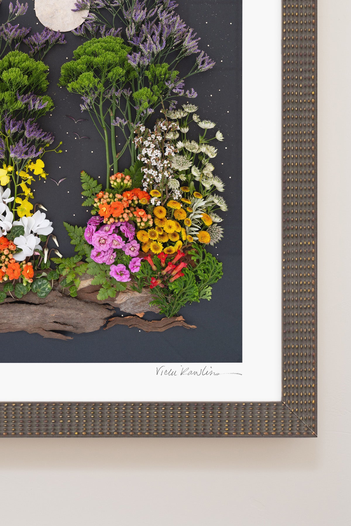 "Living in Color" Flower Print