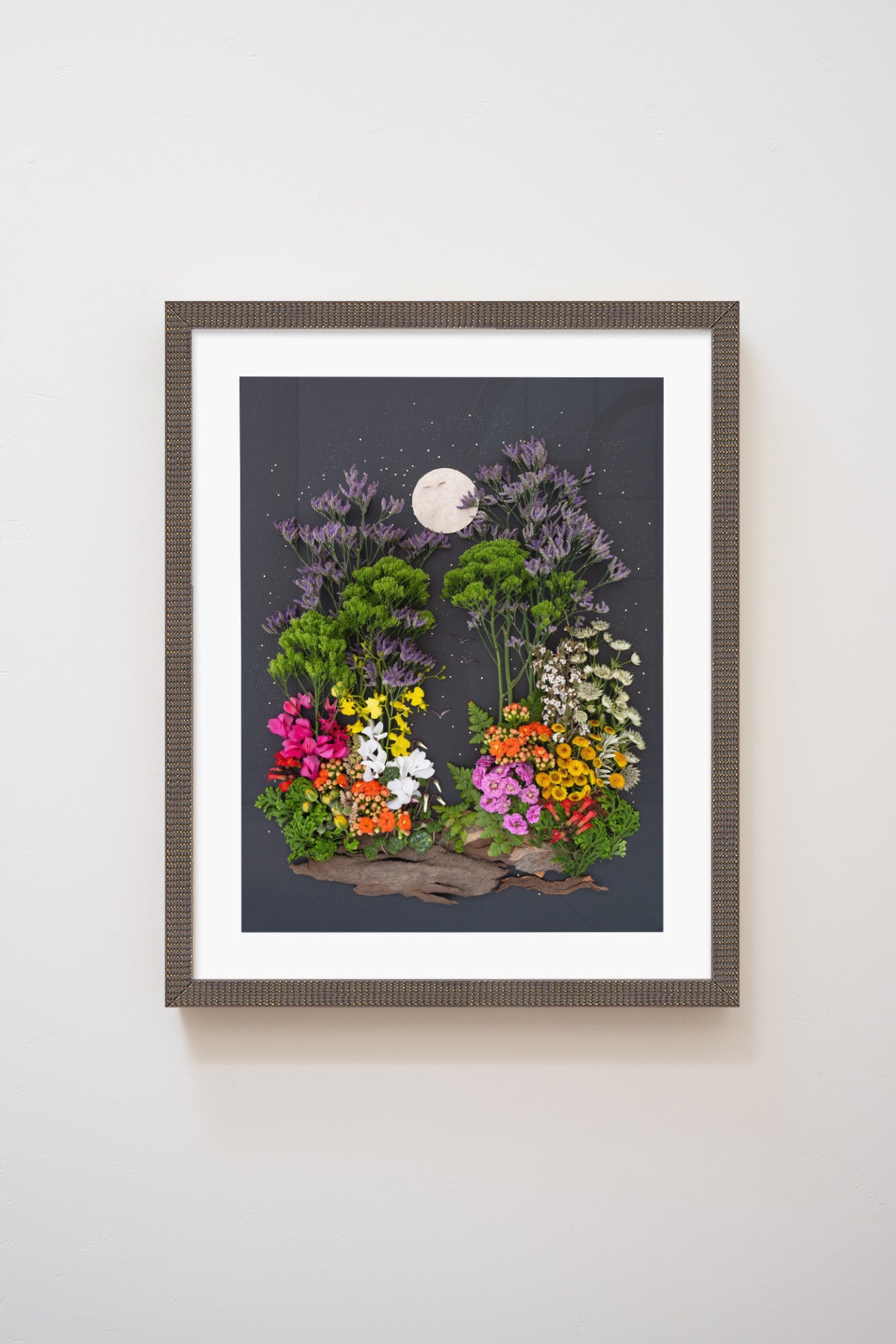 "Living in Color" Flower Print