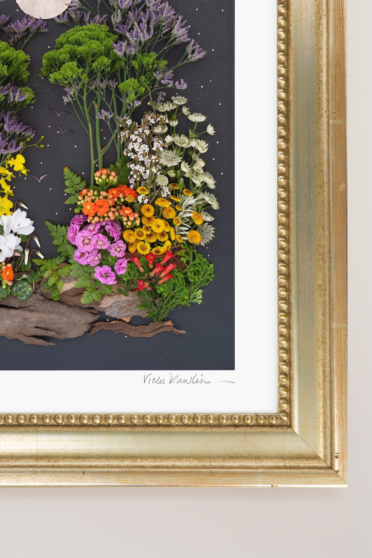 "Living in Color" Flower Print