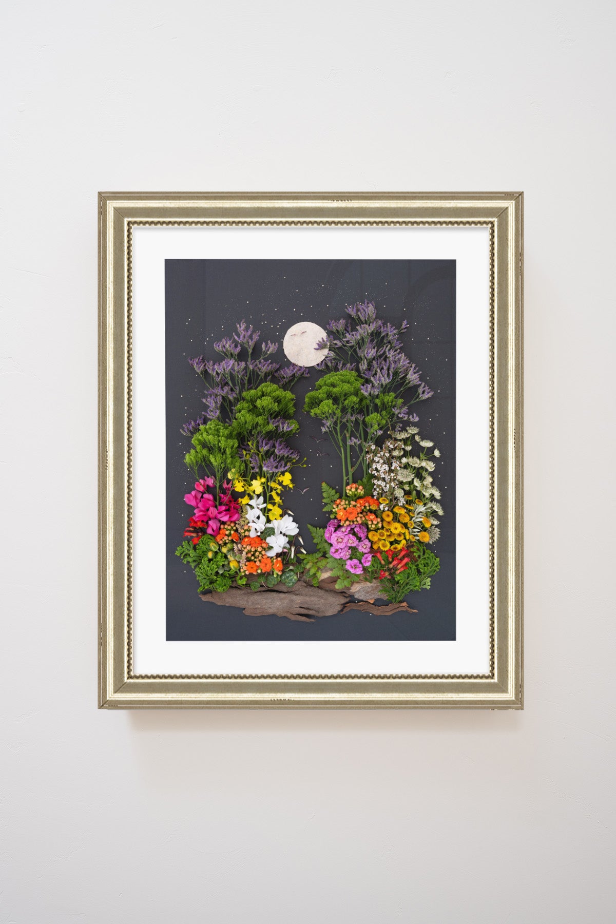 "Living in Color" Flower Print