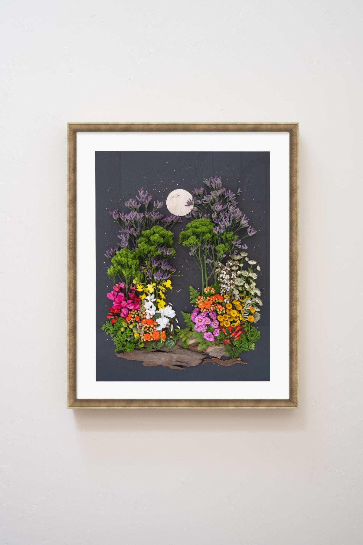 "Living in Color" Flower Print