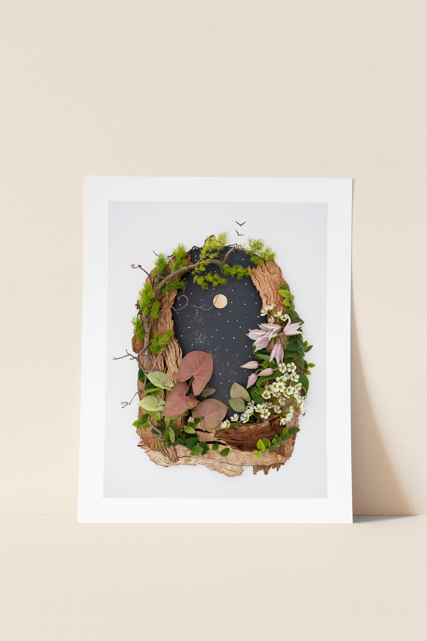 "Lost in a Dream" Flower Print