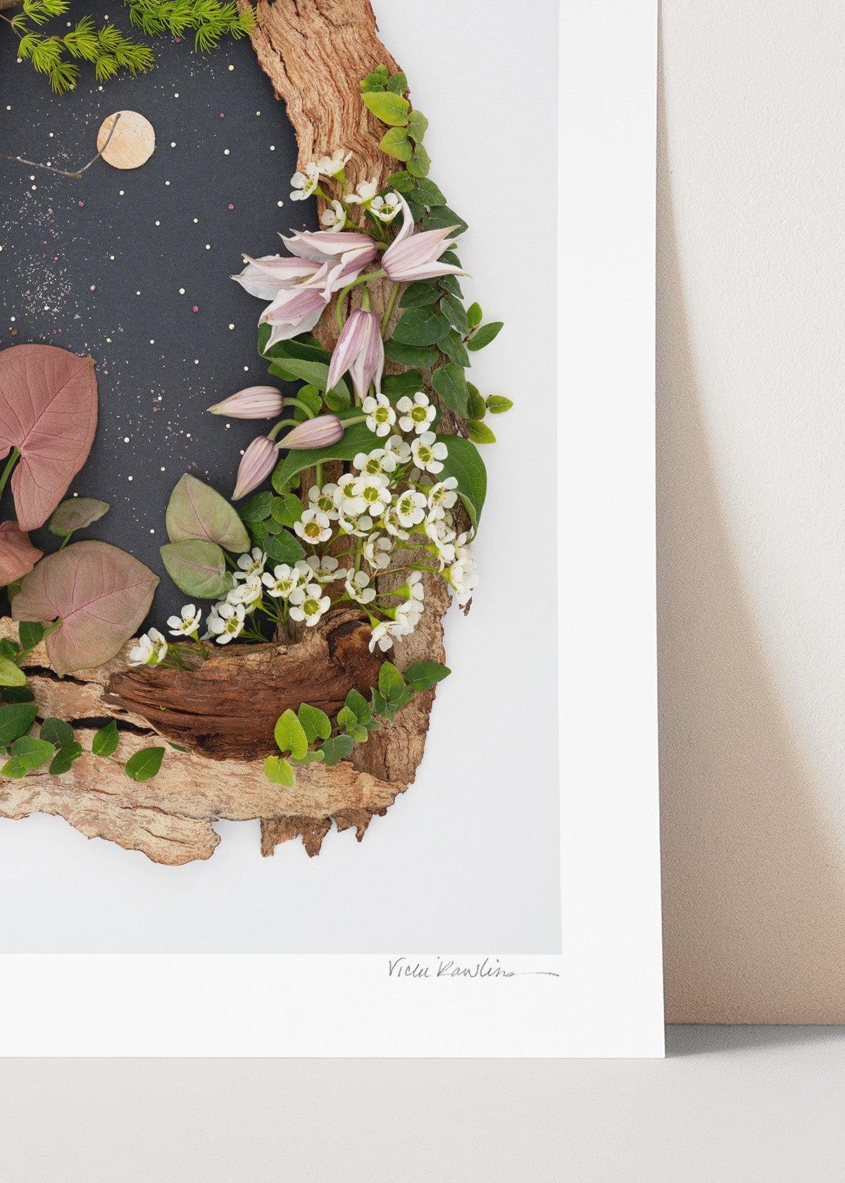 "Lost in a Dream" Flower Print