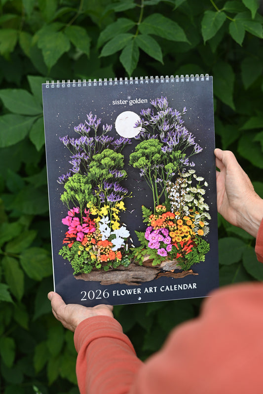 2026 Flower Art Calendar