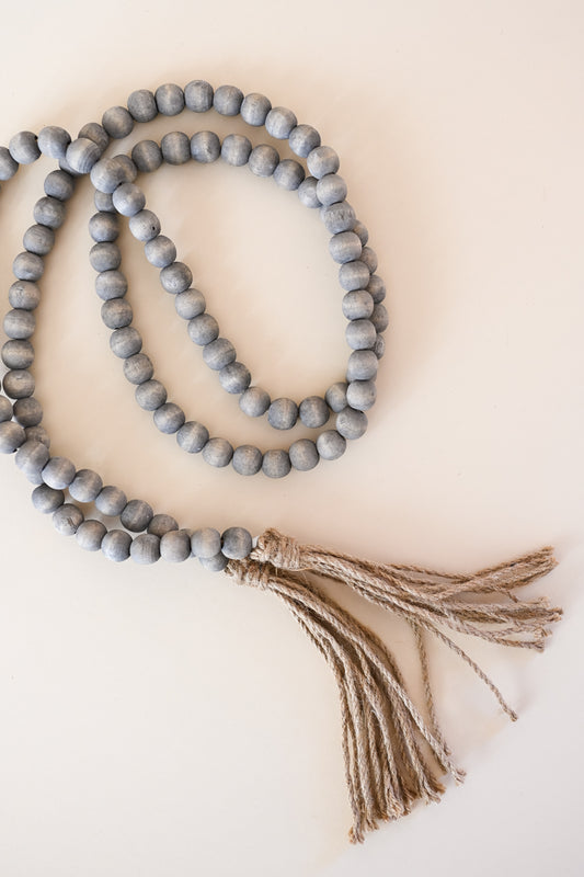 Wood Bead Garland