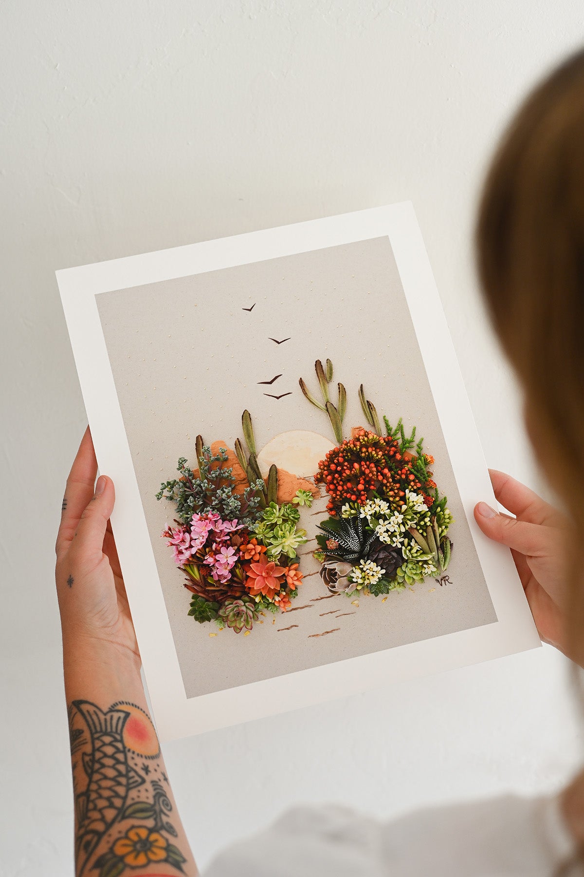 "Desert Dreaming" Flower Print