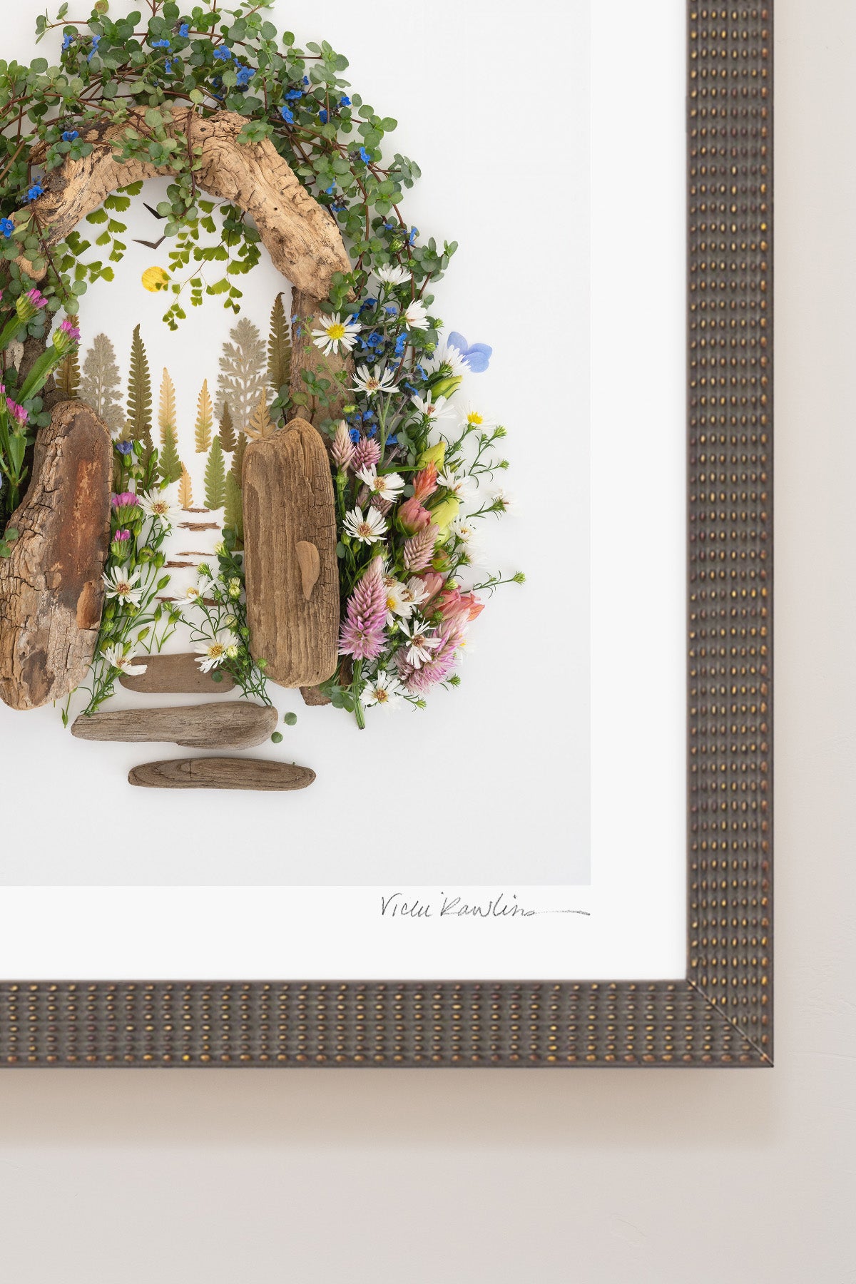 "Secret Garden" Flower Print