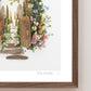 "Secret Garden" Flower Print