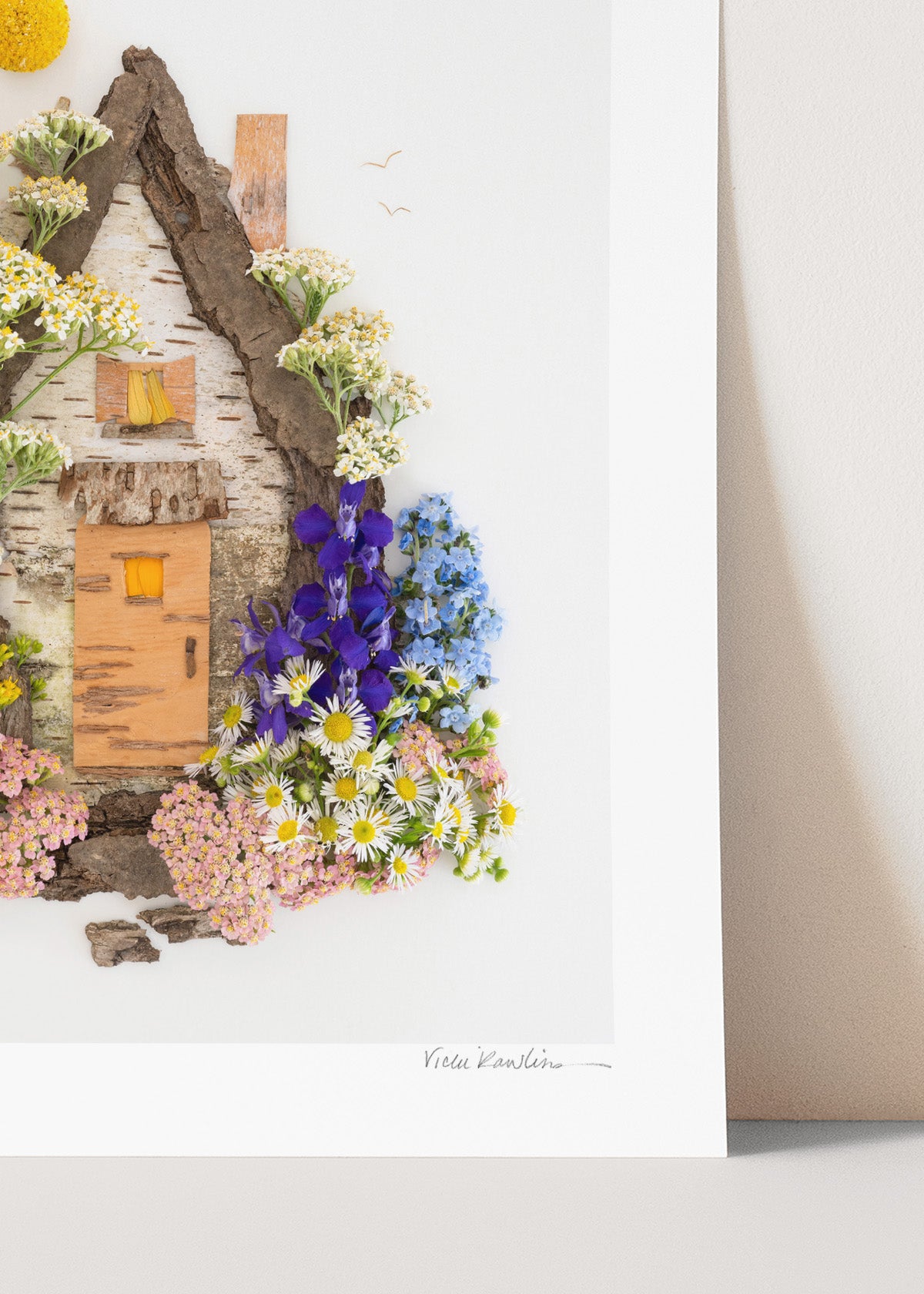 "Summer House" Flower Print