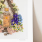 "Summer House" Flower Print