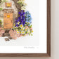 "Summer House" Flower Print