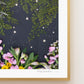 "Upon a Star" Flower Print