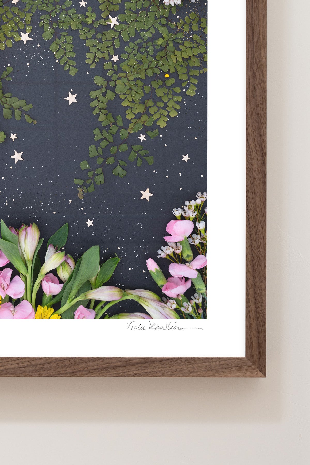 "Upon a Star" Flower Print