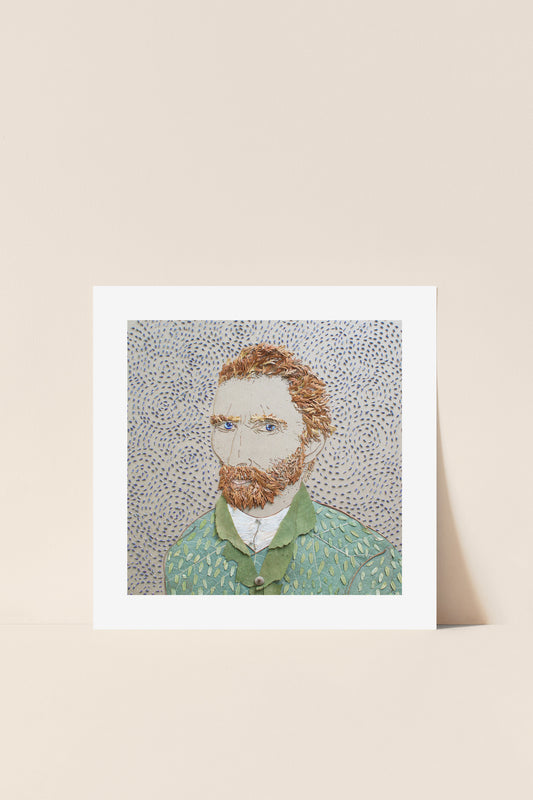 "Van Gogh" Flower Print