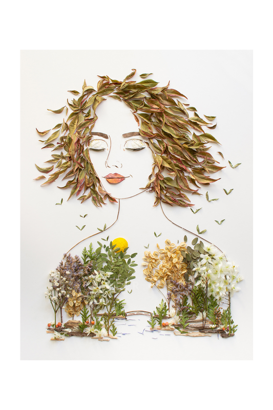 "Bridge to Peace" Flower Print