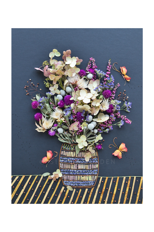 "Gather" Flower Print