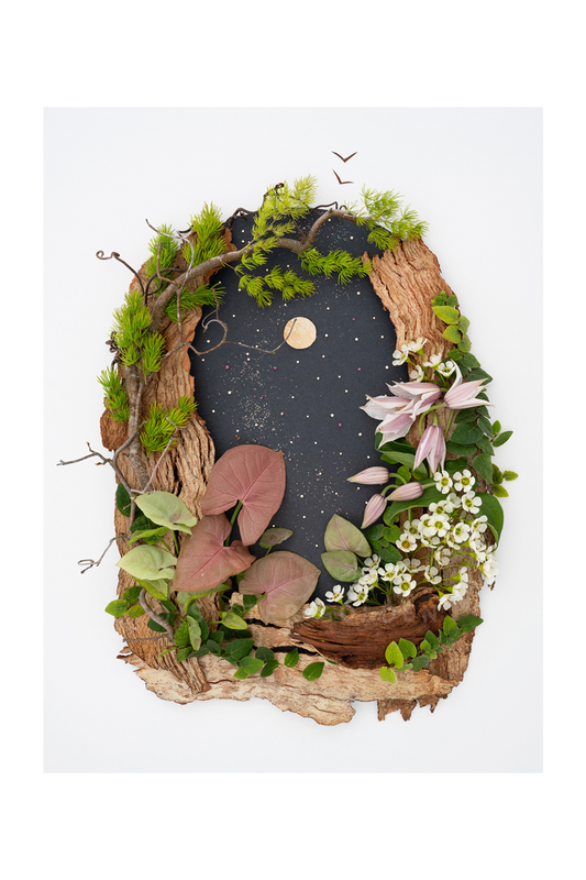 "Lost in a Dream" Flower Print