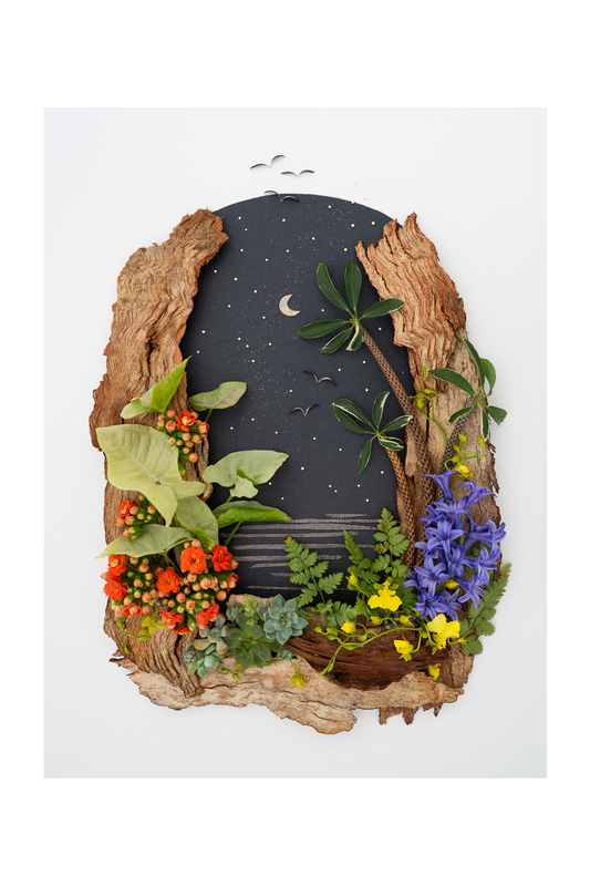 "Take Me Back" Flower Print